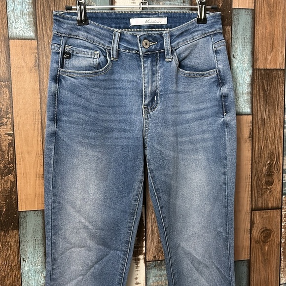 Kancan 3/25 skinny fringe bottom jeans - Picture 2 of 13